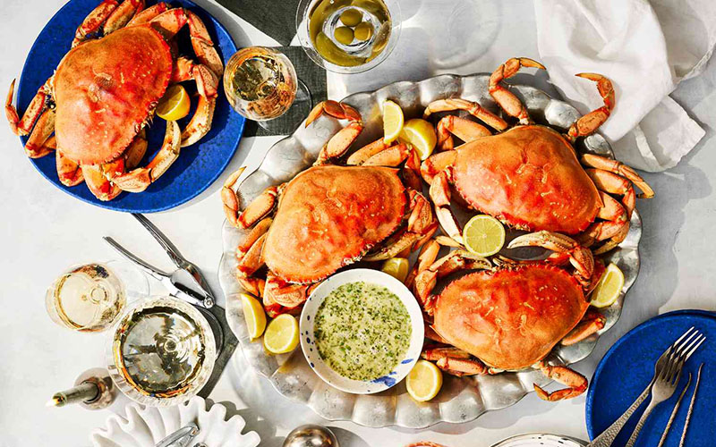 California Dungeness Crab Feast