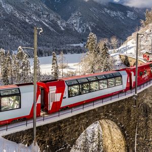 the glacier express Switzerland