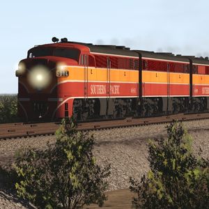 The Sunset Limited train