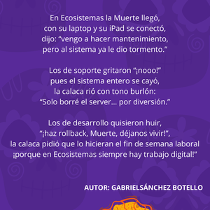 ''La calaca digital de Ecosistemas''