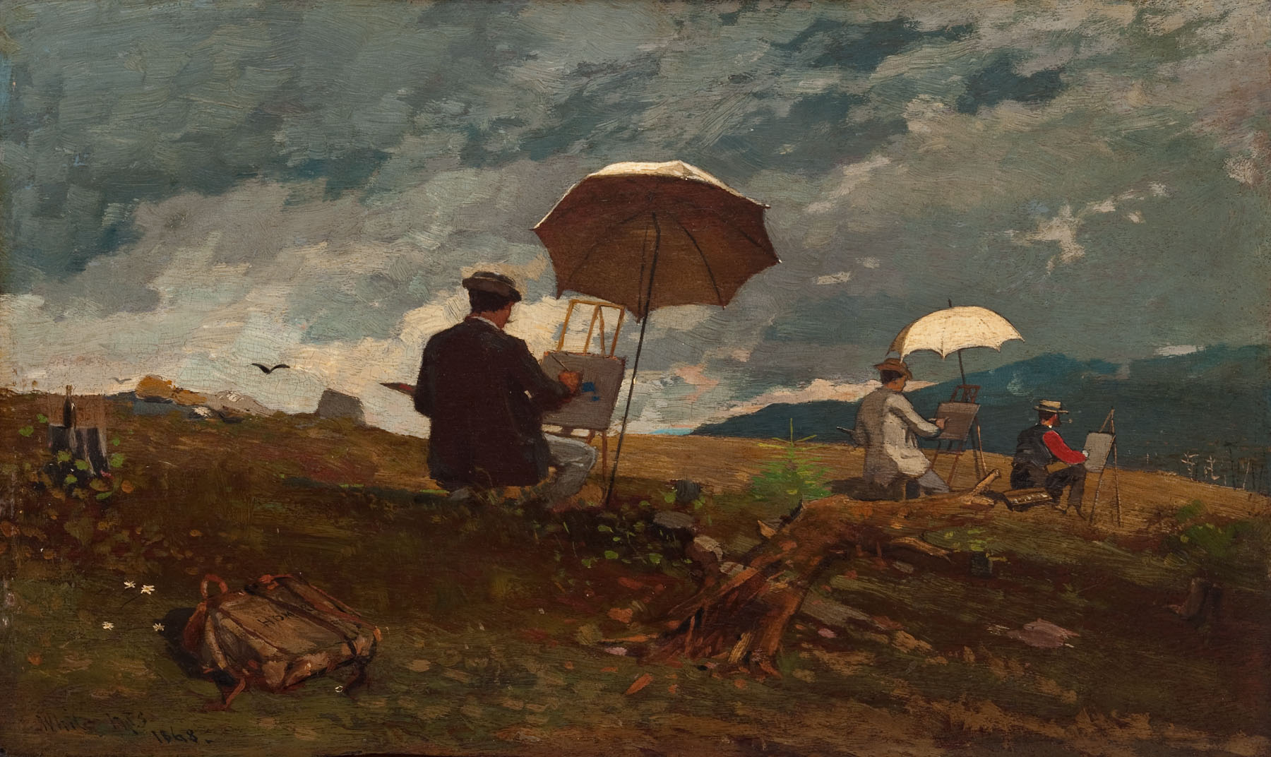 Homer, Artists Sketching in the White Mountains