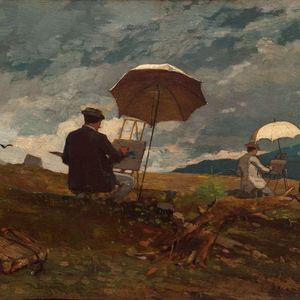 Homer, Artists Sketching in the White Mountains