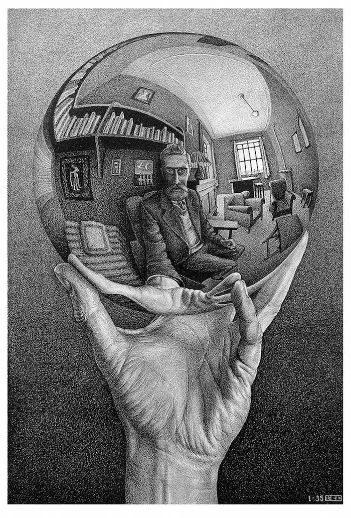Escher, Autoportrait 