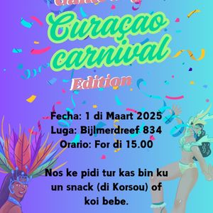 Leonella’s Carnival Game Day Flyer 🎭