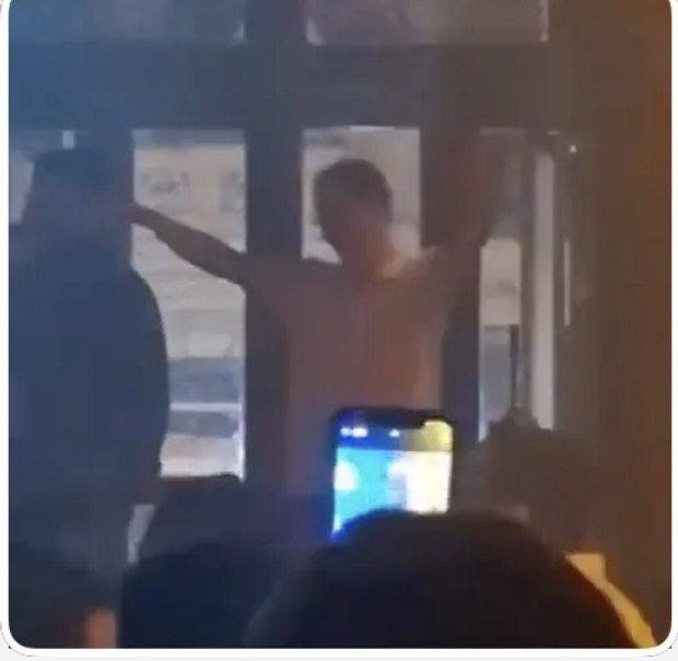 Binho fazendo “o baile todo”