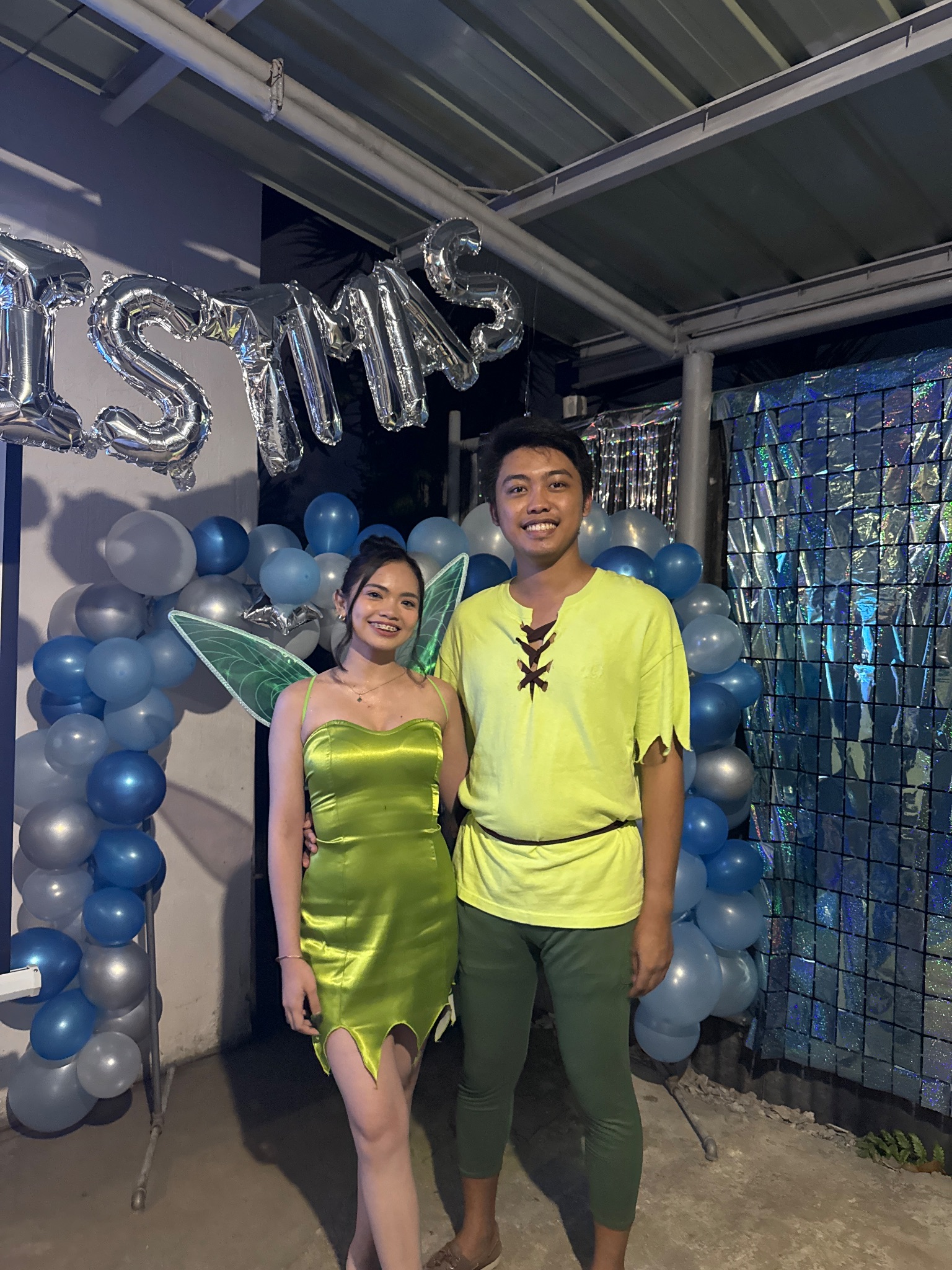 Peter Pan and Tinkerbell