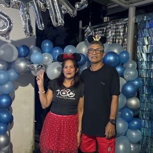 Mickey and Minnie Mouse