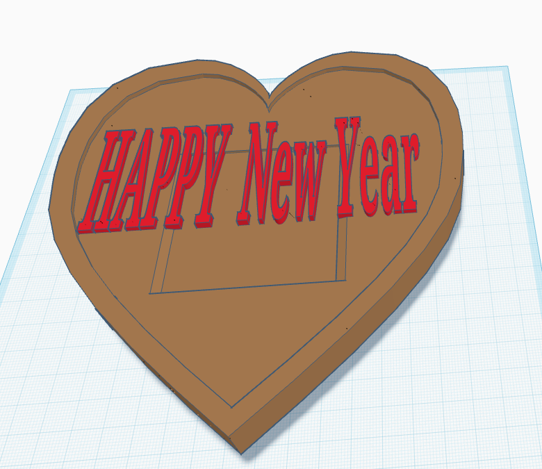 Happy New Year Heart