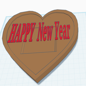 Happy New Year Heart