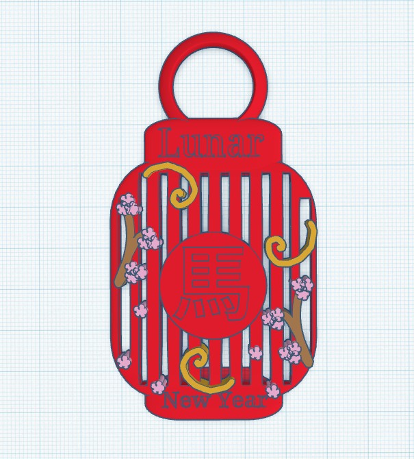 Lunar New Year lanterns