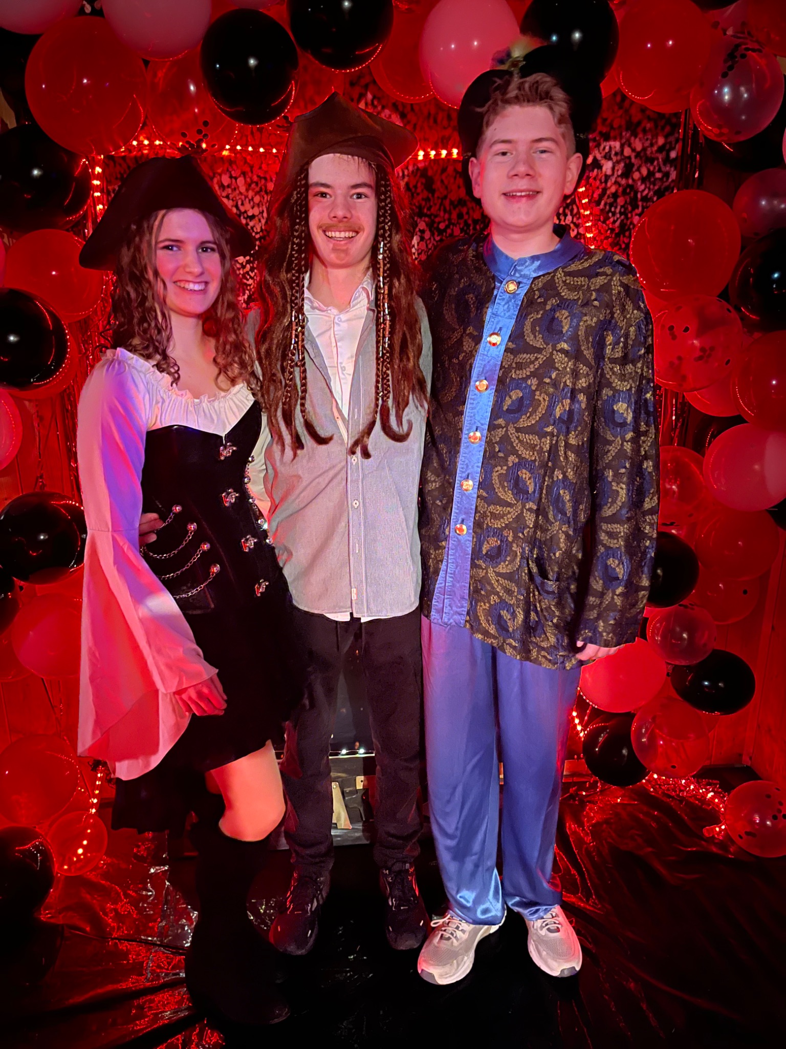 Jana, Daniel und Sebastian