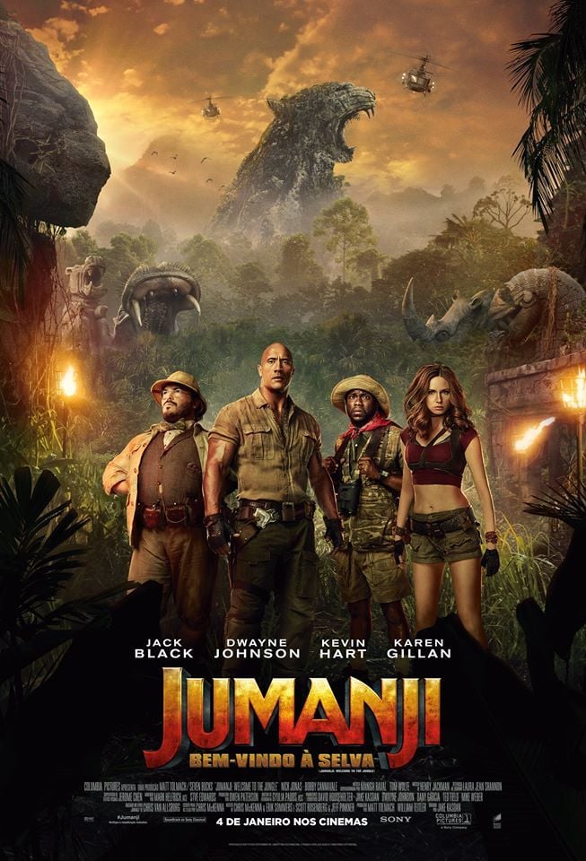 • Jumanji Bem-vindo a selva (2017)