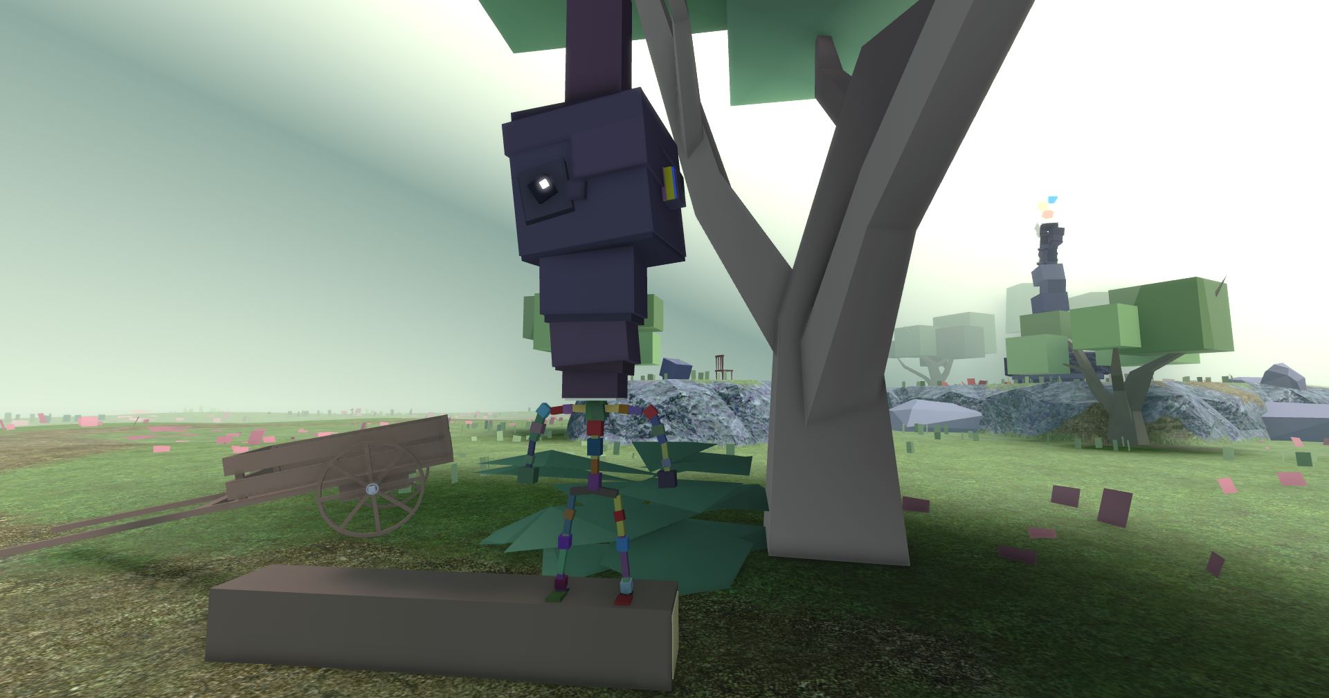 tall anthony is enamored at the beauty of nature