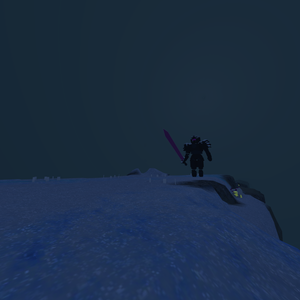 The lonely knight