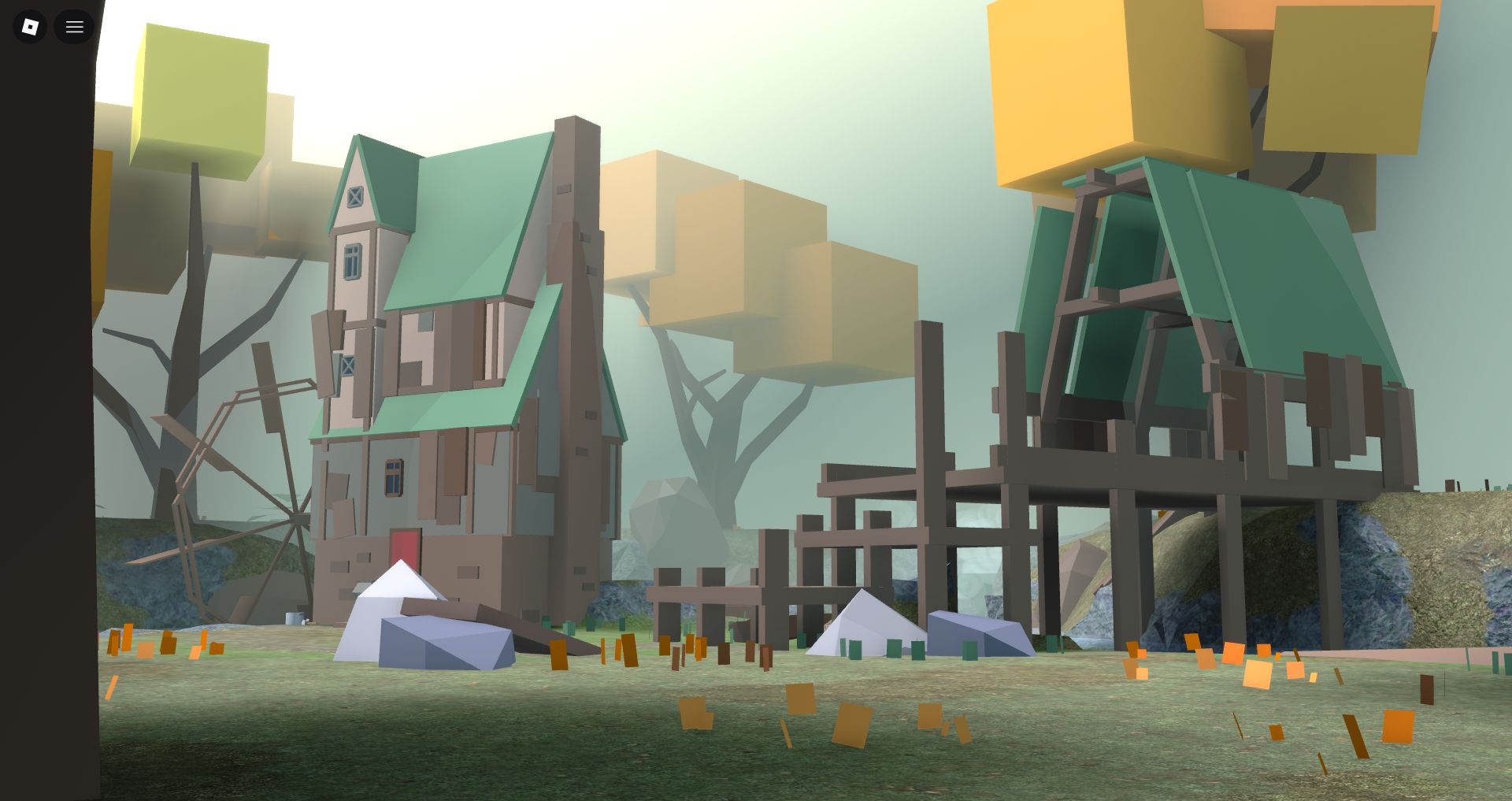 Goon hideout, landscape