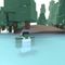 a little swim for a green man