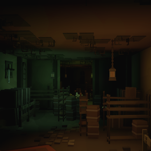 Mansion backroom
