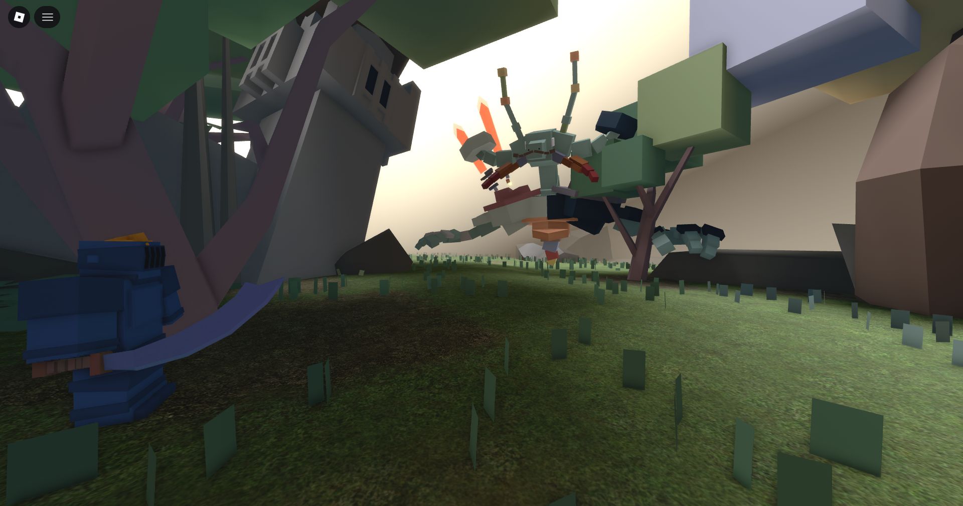 Blueberry versus the dragon