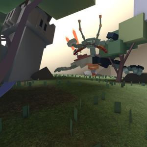 Blueberry versus the dragon