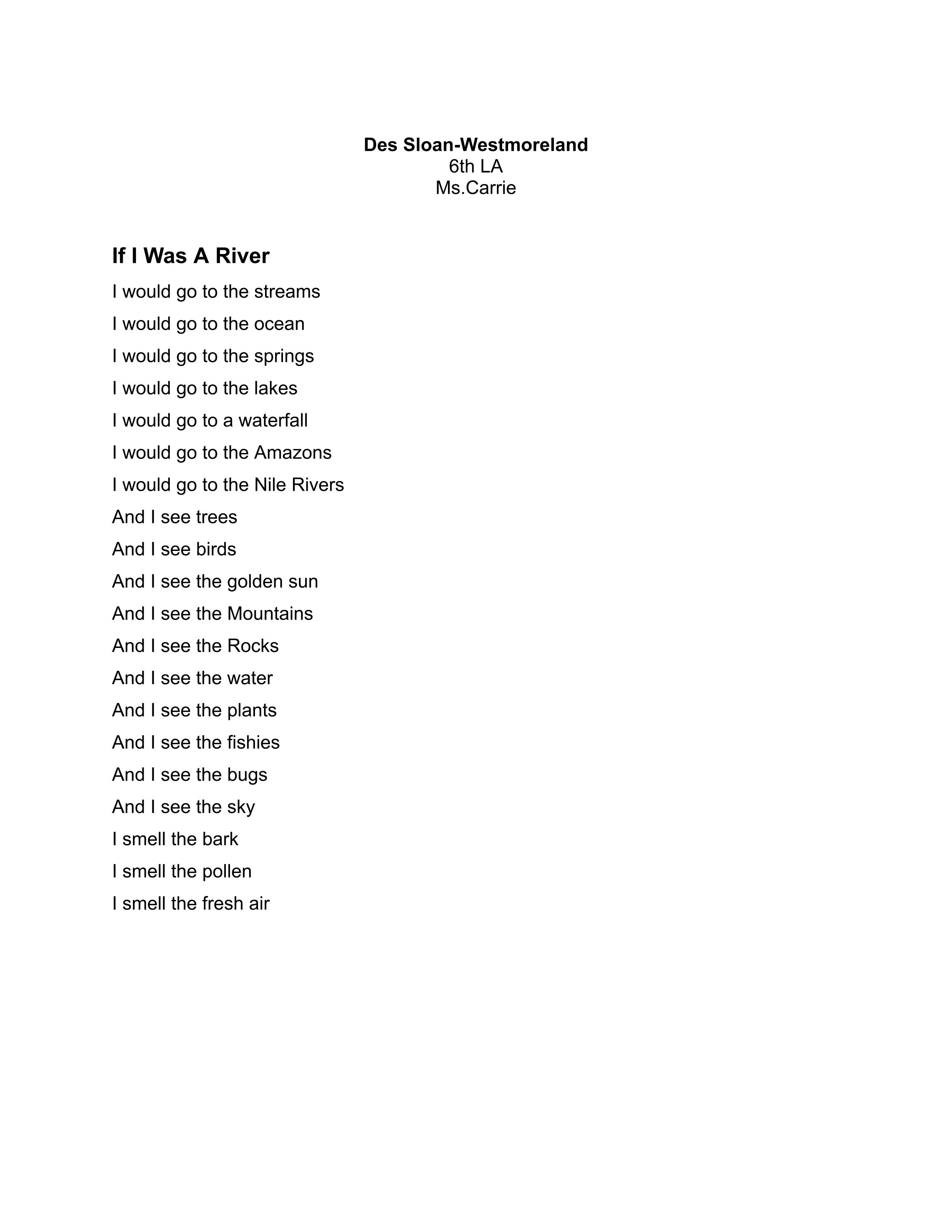 Des Sloan-Westmoreland